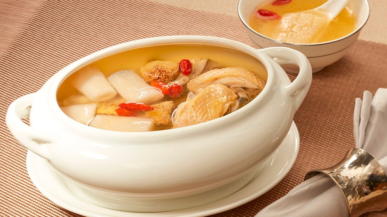 姬松茸竹笙燉雞湯 – 食譜詳情