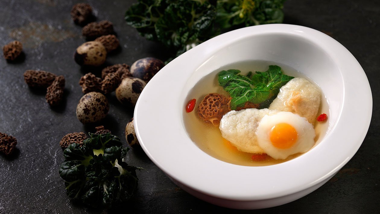 羊肚菌清燉雞浮 – 食譜詳情